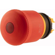 Eaton 216878 Buton Aksesuarı: Acil Durdurma Butonu Kafası (Çekmeli, Işıklı)