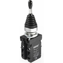 Emas CM707DJ40 C Somunlu Metal Joystik 4 Poz Kalıcılı