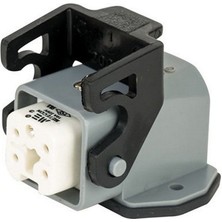 Mete Enerji 403069 5 x 10A. Eğik Makine Prizi Arka Girişli