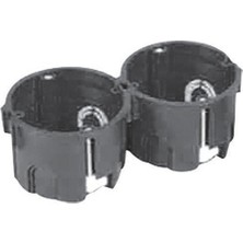 Mutlusan Geçmeli Alçıpan Kasa (Siyah)