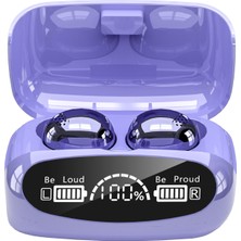 Happy World Shopping M32 Kablosuz Stereo Kulaklık Çift Kulak Büyük Dijital Ekran Dokunmatik Gürültü Azaltma Hıfı Su Geçirmez Tws Bluetooth 5.1 Kulaklıklar (Yurt Dışından)