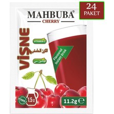 Mahbuba Vişne Aromalı Soğuk Toz İçecek 24x11.2gr