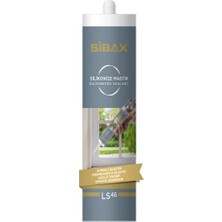 Sibax LS46 Sibax Silikonize Mastik 450 gr Beyaz