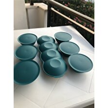 Tupperware Berrak 6 Lı Kase ve Çerezlik Kapaklı