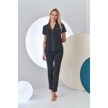 Pjs Kadın Kısa Kollu Pijama Takımı 24213