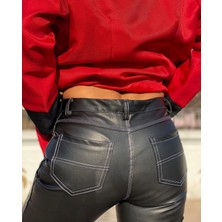 Nunu365com Nunu's Leather Pantolon