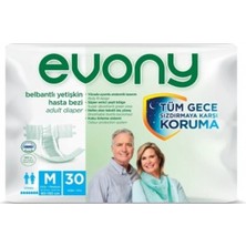 EVONY Belbantlı Hasta Bezi (M) 120 Adet