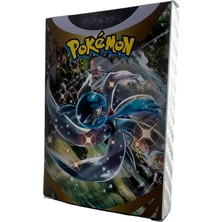 UDATOYS Pokemon Oyun Kartı Silver Card Gümüş Kabartma Fosforlu Pokemon Kartları 30LU