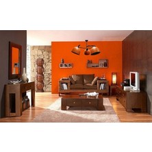 Riolight  Retro,rustik,vintage,modern 3XE27 Duylu Turuncu Başlık Metal Sarkıt Avize