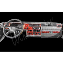 meriç cockpit design Meriç® Vw Transporter T4 Ön Torpido Kaplama Maun 18 Parça 1998-2003
