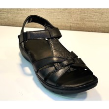 Castle Black 22306 Kadın Deri Comfort Sandalet
