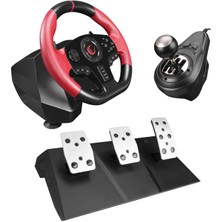 Rampage Speed W20 PS3/PS4/PC/XBOXONE/XBOX360 /swıtch 3 Pedallı -El Vitesli Gaming Oyuncu Direksiyonu