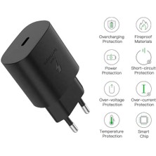 HANPORIUM Samsung Galaxy Z Flip 4 Uyumlu 22.5W Type-C to Type-C Hızlı Şarj Cihazı / Şarj Aleti Adaptör - İthalatçı Garantili