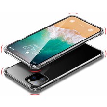 Ankacep Apple iPhone 11 Pro Max Kılıf Nitro Anti Shock Darbe Emici Silikon Kapak-Ankacep