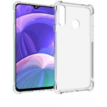 Ankacep Samsung Galaxy A20S Kılıf Nitro Anti Shock Darbe Emici Silikon Kapak-Ankacep