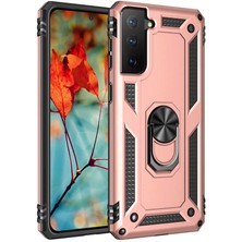 Ankacep Samsung Galaxy S21 Kılıf Vega Zırh Tank Tam Koruma Kapak-Ankacep