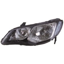 ITH Honda Civic Sol Far Lambası (Motorlu) 2006-2008