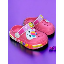 Calx Çocuk Figürlü Kaydırmaz Sandalet Crocs Terlik