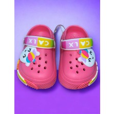 Calx Çocuk Figürlü Kaydırmaz Sandalet Crocs Terlik