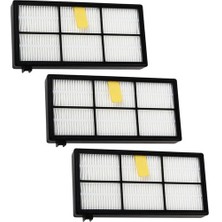 Srfn Ticaret Irobot Uyumlu Aeroforce Roomba Serisi 885 Süpürge Hepa Filtre 3'lü Paket