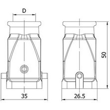 Mete Enerji 403073 4 x 10A. Termoplastik Fiş