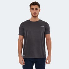 Slazenger OMAR KTN Erkek Tişört Koyu Gri