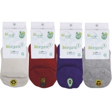 Bibaby Biorganic Sneakers Cute Çorap 68388 Kırmızı