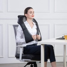 Snailax Isı ile Servikal Boyun Masajı, 3D Shiatsu Omuz ve Boyun Masajı