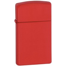 Zippo Çakmak Slim Red Matte 1633-045526
