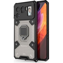 Lucky Power Xiaomi Mi 11 Ultra Uzay Pc + Tpu Halka Tutucu Koruyucu Kılıf (Yurt Dışından)