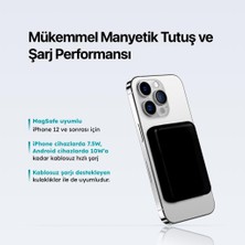 Ttec Recharger Pro M 10.000 Mah Magsafe Uyumlu Kablosuz Taşınabilir Şarj Aleti / Powerbank