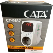 Cata Ct 9187 Akım Korumalı Priz Regülatör CT-9187