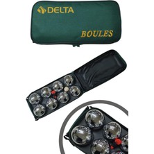 Delta Bocce Set Çantalı 8 Toplu Metal Bocce Seti Boules Seti Bc