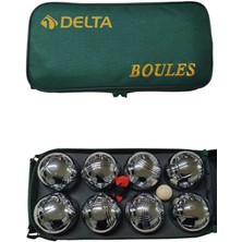 Delta Bocce Set Çantalı 8 Toplu Metal Bocce Seti Boules Seti Bc