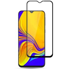 Case 4U Samsung Galaxy A14 Uyumlu Ekran Koruyucu Kırılmaz Tam Ekran Sert Temperli Davin 5D Cam Siyah