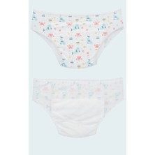 Sevi Bebe Renkli Alıştırma Külodu 4lü 15-20 kg Desenli Yumuşak Malzeme ile Rahat Kullanım