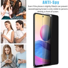 Case 4U Xiaomi Poco X5 Pro 5g Cam Ekran Koruyucu Davin Privacy Mat Seramik Esnek Hayalet Ekran Filmi Siyah