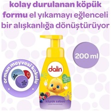 Dalin Köpük Sabun 200ml Orman Meyveli Çoçuklarınız Için 6lı Set