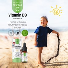 Erbatab Vitamin D3 Kids 20 ml 400 IU Damla