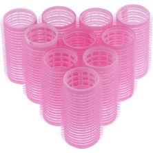 Mirror 10X Saç Rulo Kıvrık Bukleler Yapışkan Stil Körçeleri 28MM 10X-PINK-28MM Tarif (Yurt Dışından)