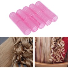 Mirror 10X Saç Rulo Kıvrık Bukleler Yapışkan Stil Körçeleri 28MM 10X-PINK-28MM Tarif (Yurt Dışından)