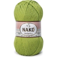 Nako Pırlanta 03330 5 Adet Amigurumi Ipi Fıstık Yeşili