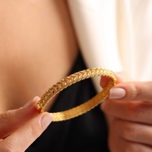 Sembol Gold Füzyon Altın Kelepçe Başak Form