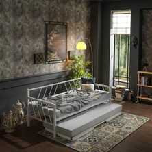 Bedliga Glory Yavrulu Karyola Daybed Tek-Çift Kişilik Karyola+Yatak Seti