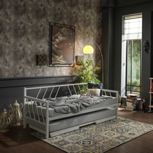 Bedliga Glory Yavrulu Karyola Daybed Tek-Çift Kişilik Karyola+Yatak Seti