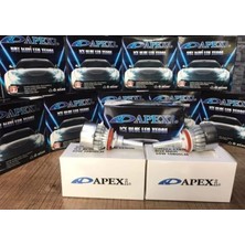 Apexi Zenon H4 Buz Mavi LED Xenon Şimşek ETKILI-10800 Lm 12000K- Yüksek Aydınlatma Gücü PRA-3796311-5590