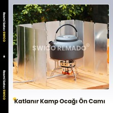 Swico Remado Taşıma Çantası ile Katlanır Taşınabilir Kamp Soba Ön Cam (Yurt Dışından)