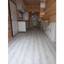 Endza Hobi Bahçesi Evi-Taşınabilir Çelik Ev-Çift Loft Kat
