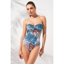 Pierre Cardin Bandy Kaplı Straplez Mayo Ocean 231132-T