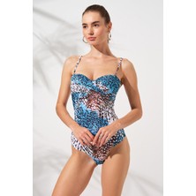 Pierre Cardin Bandy Kaplı Straplez Mayo Ocean 231132-T